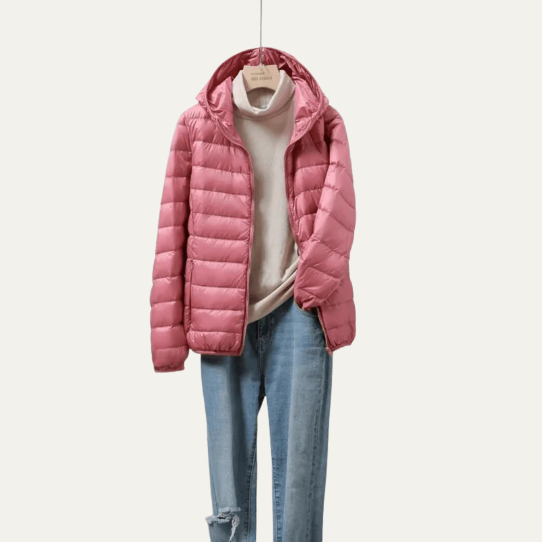 Women’s Shiny Ultralight Puffer Jacket