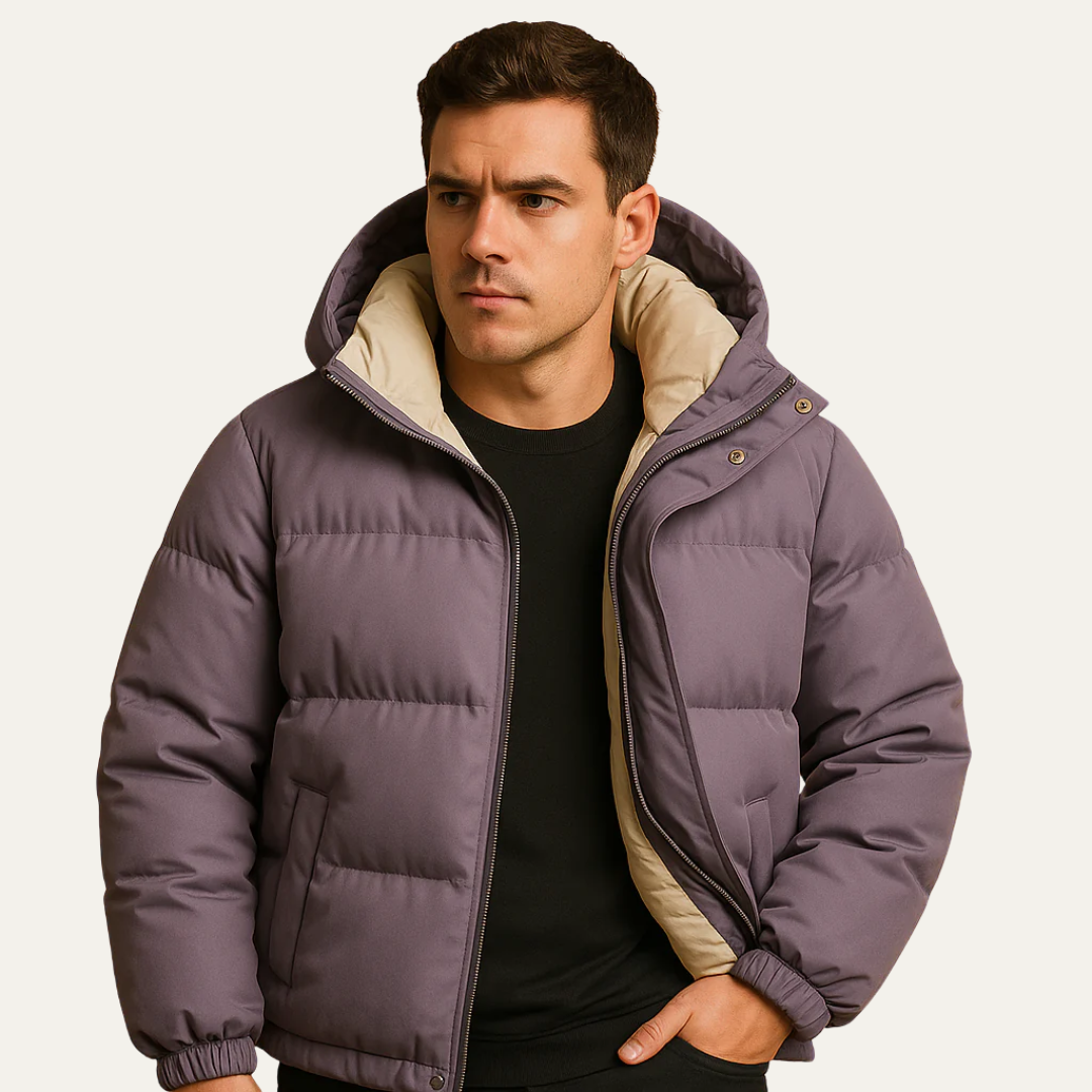 Men’s Quilted Puffer Down Jacket