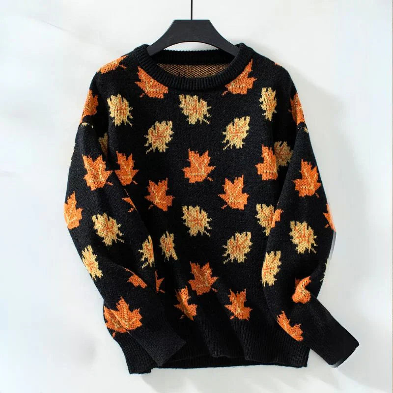 Cozy Autumn Knit Sweater by Goldi