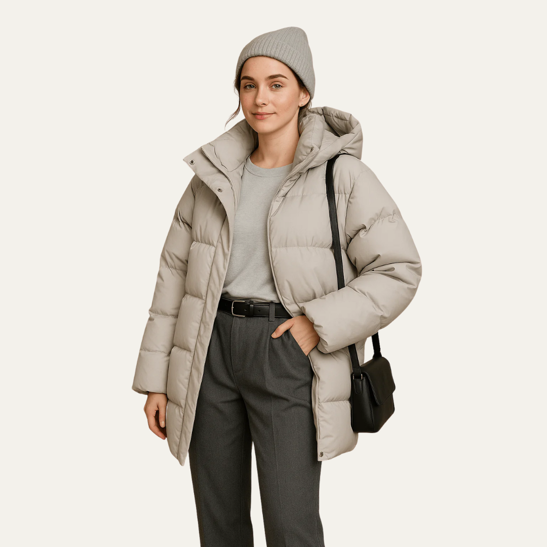 Women’s Short Quilted Puffer Jacket