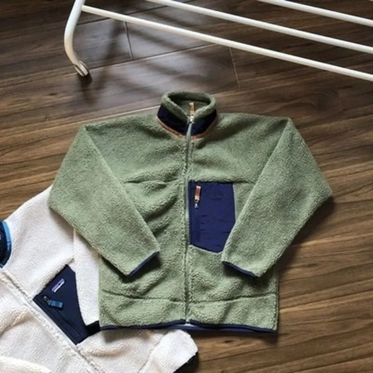 Men’s Teddy Full Zip Sherpa Fleece Jacket