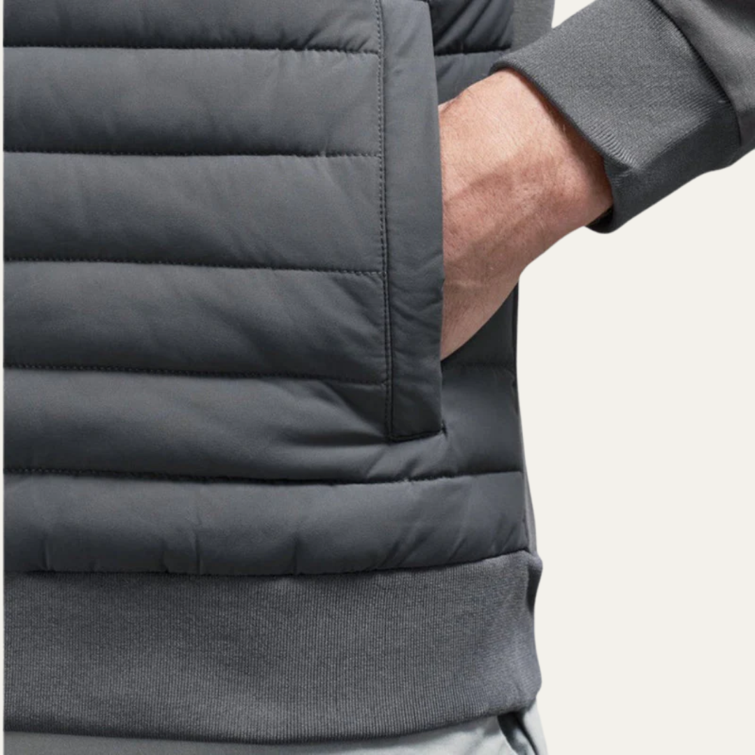 Men’s Corduroy Trucker Jacket with Shearling Collar