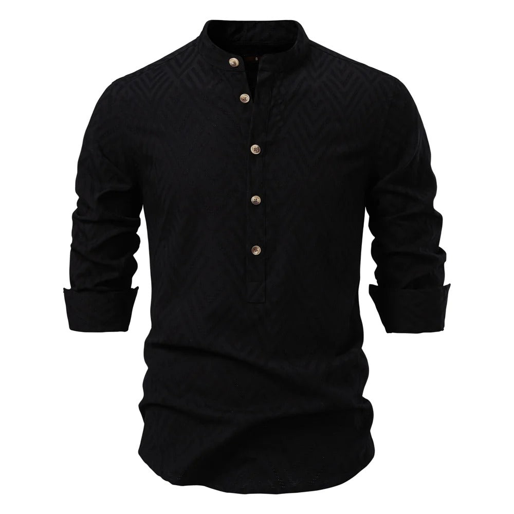 Classic Mens Dress Shirt with Collar