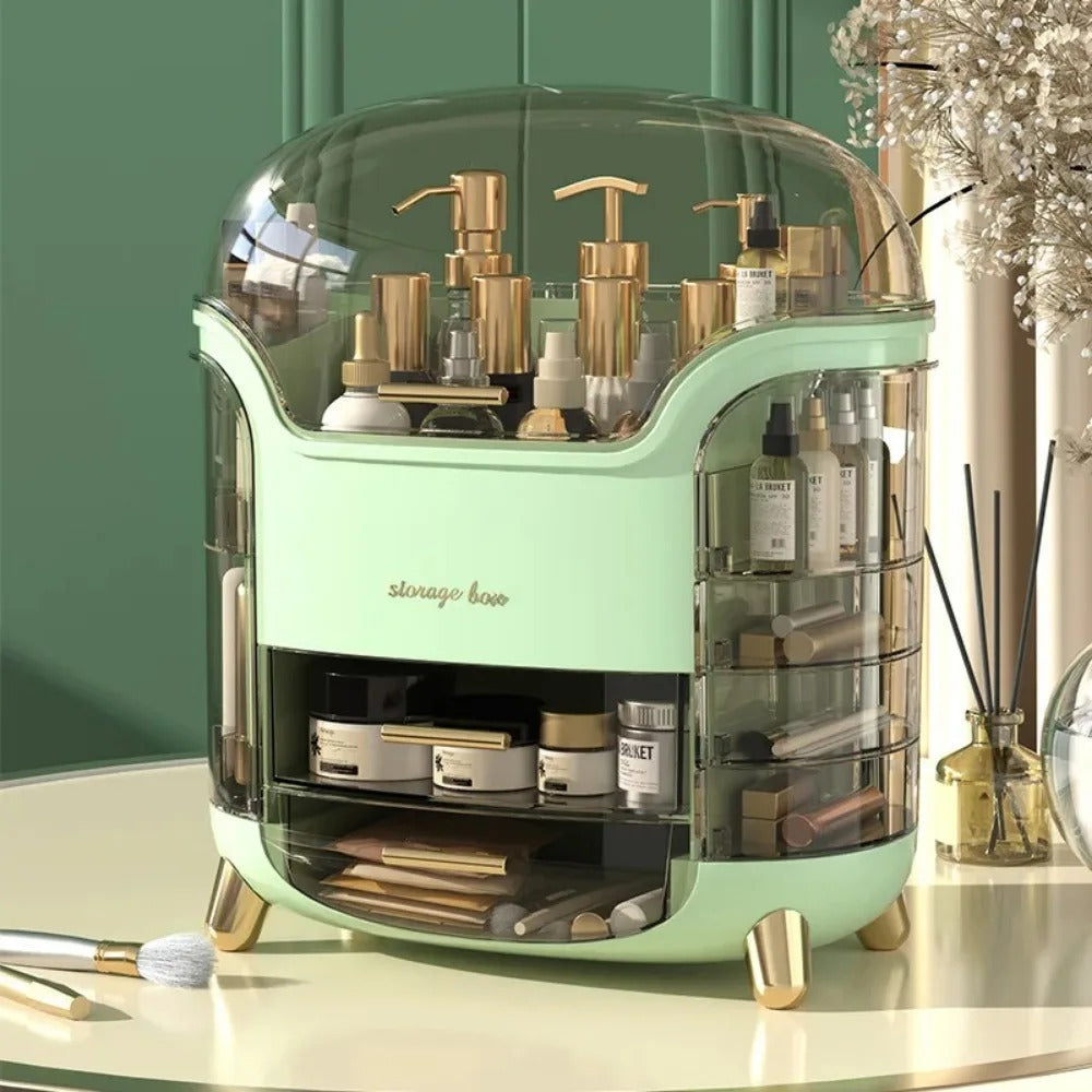 Spacious Cosmetic Storage Case For Desk