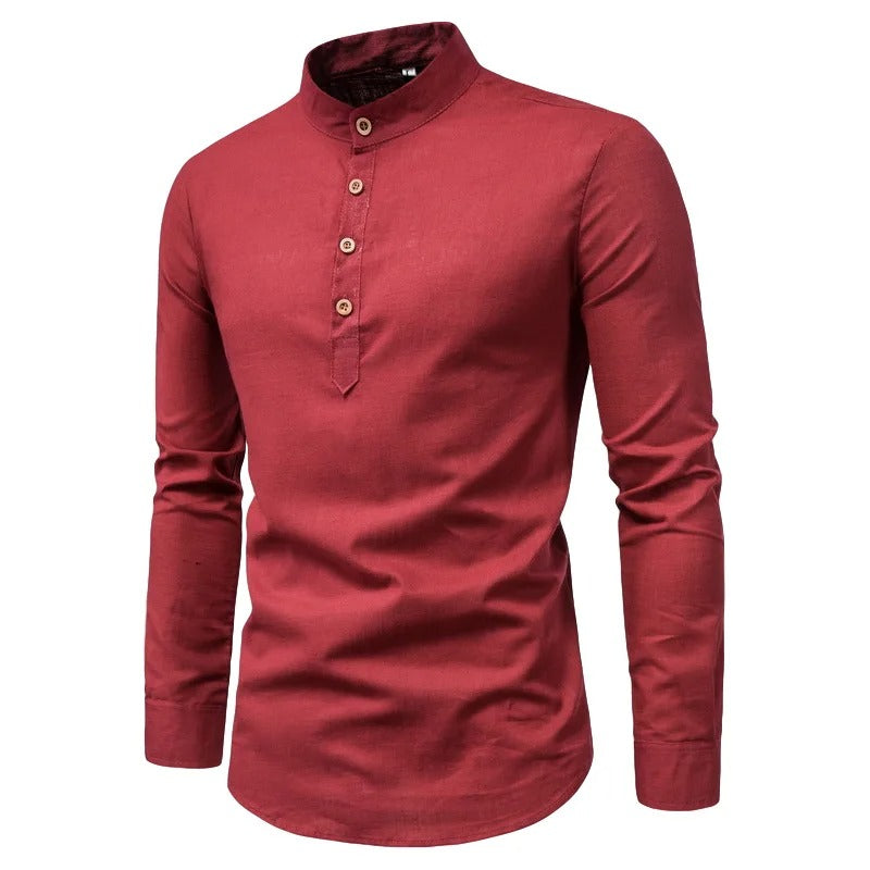 Classic Formal Linen Shirt