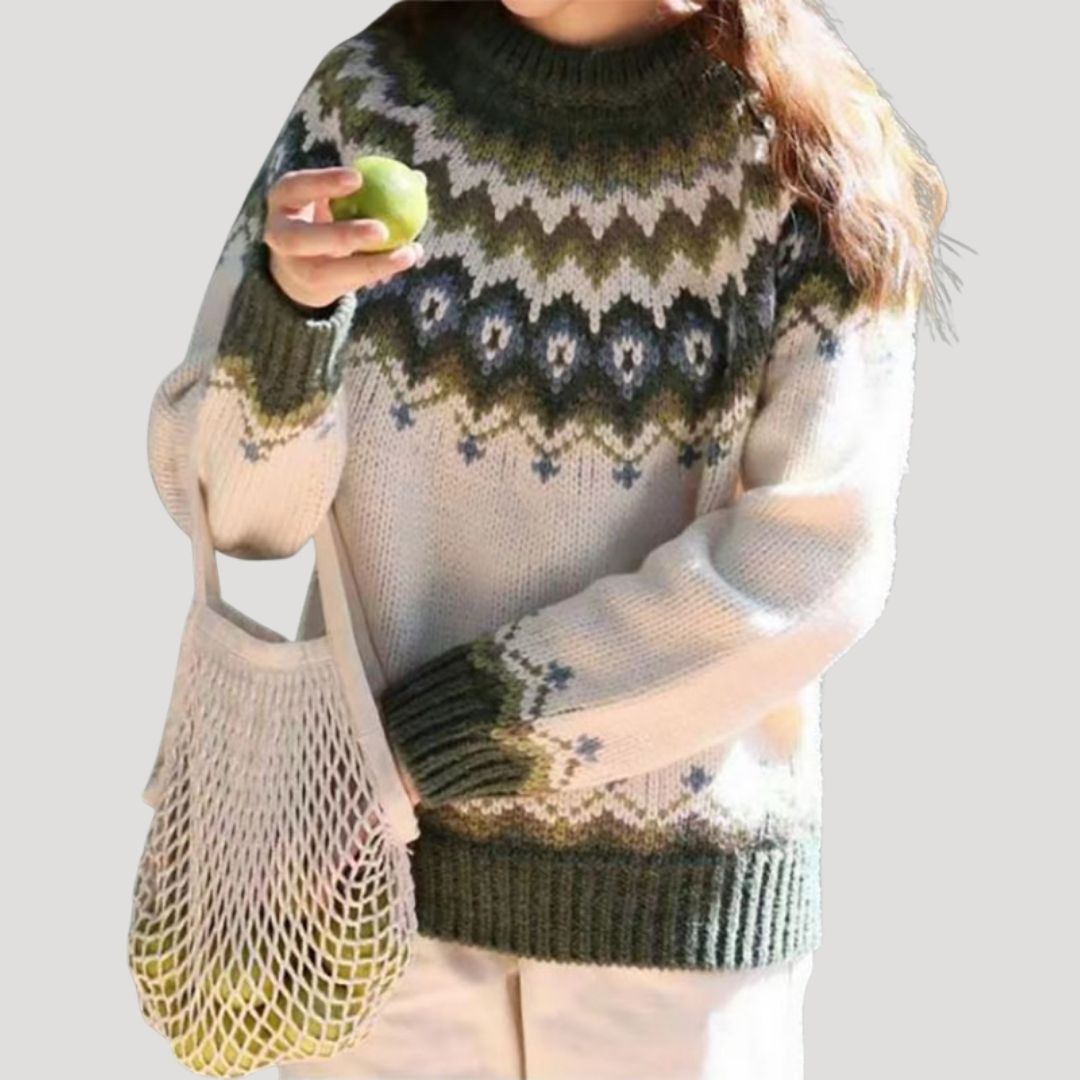 Cozy Women's Cable Knit Sweater - Super Soft