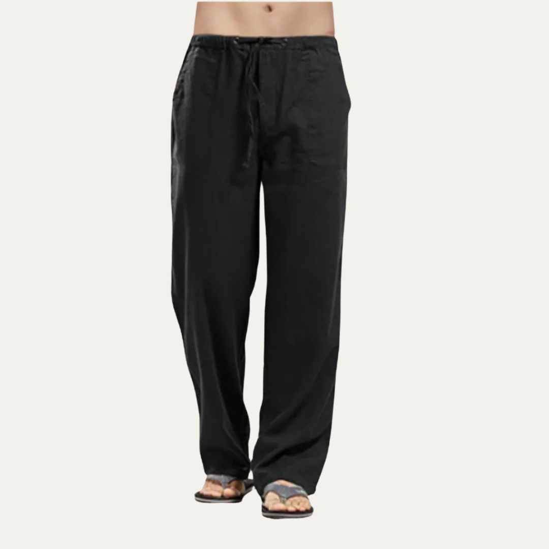 Men’s Relaxed Drawstring Beach Trousers
