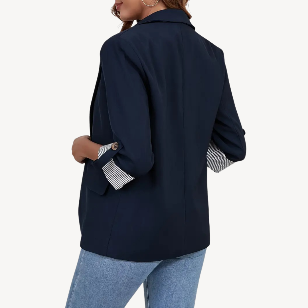 Women’s Striped Cuff Blazer