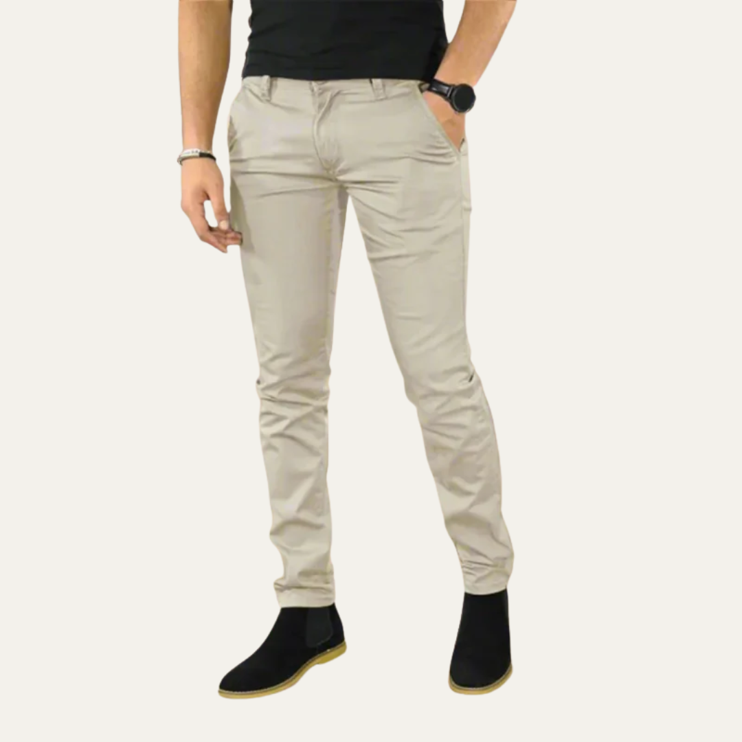 Men’s Slim Fit Tapered Chinos
