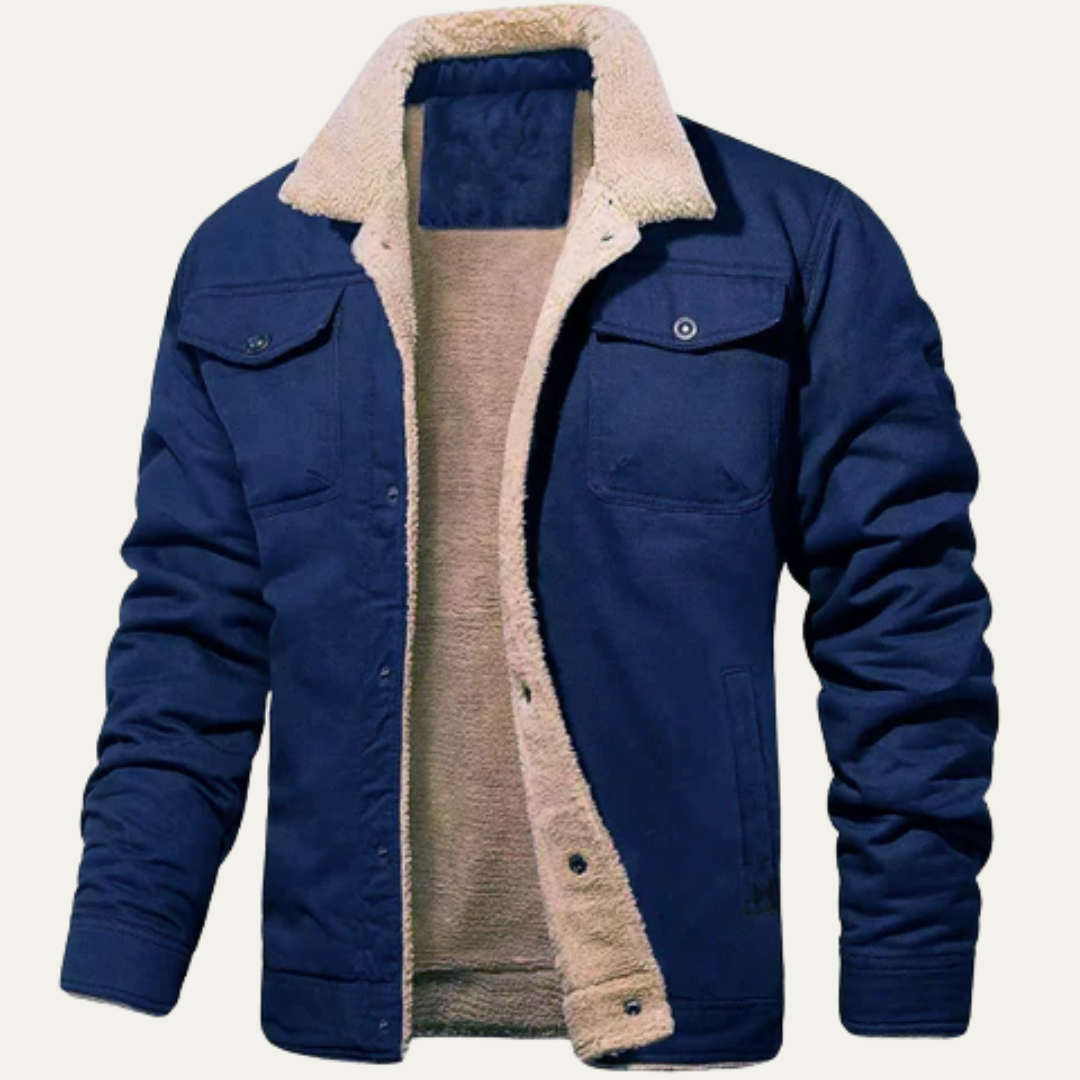 Men’s Sherpa Collar Trucker Jacket