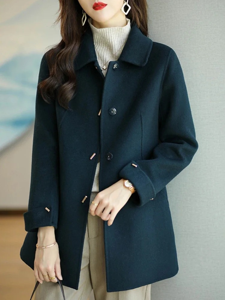 Timeless Ladies Elegant Long Trench Coat