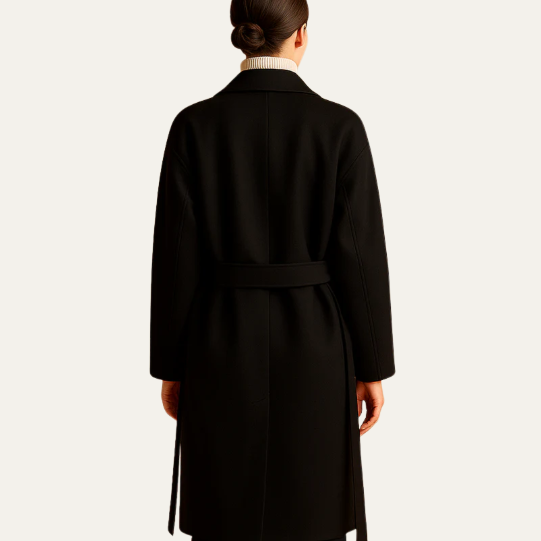 Women’s Oversized Double-Breasted Overcoat