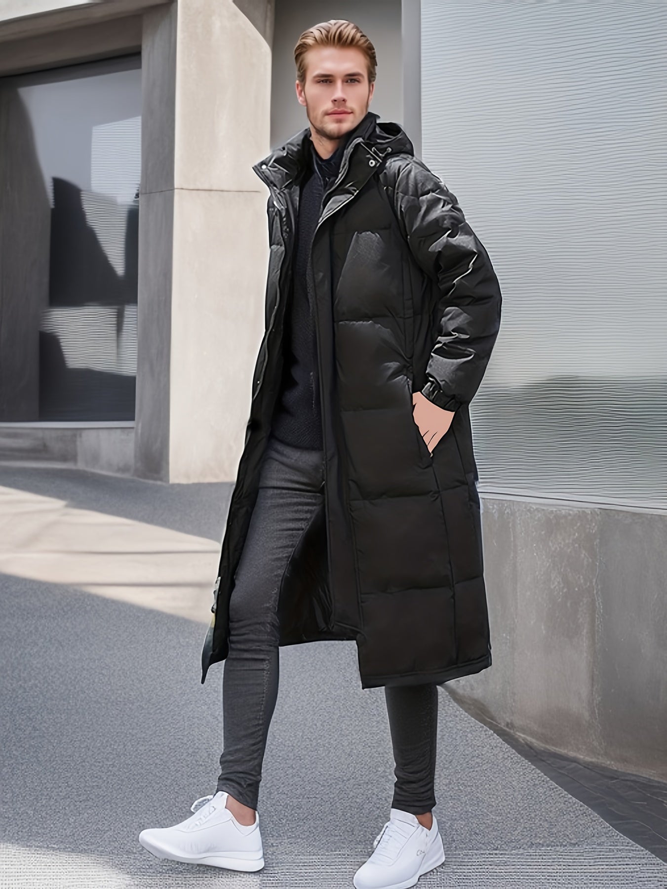 Comfortable Insulated Men's Winter Coat for Outdoor Use - BritishElegance