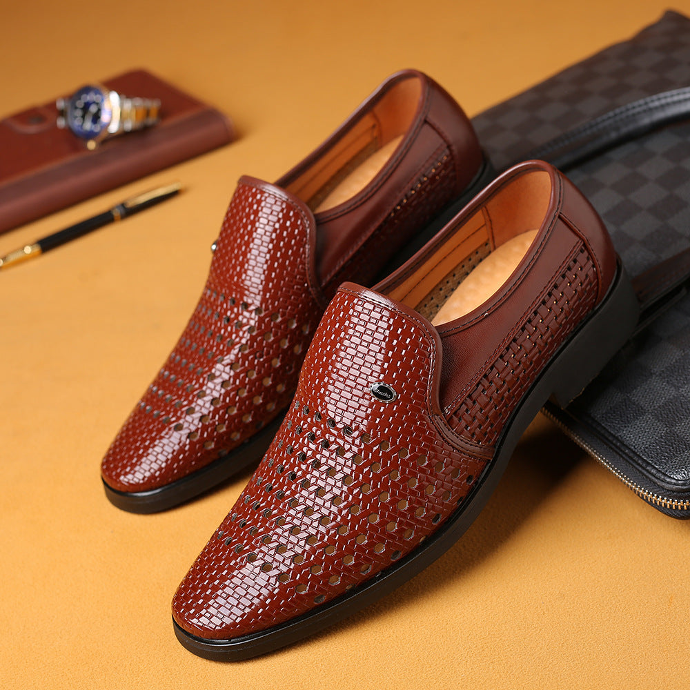 Classic Leather Mens Business Shoes