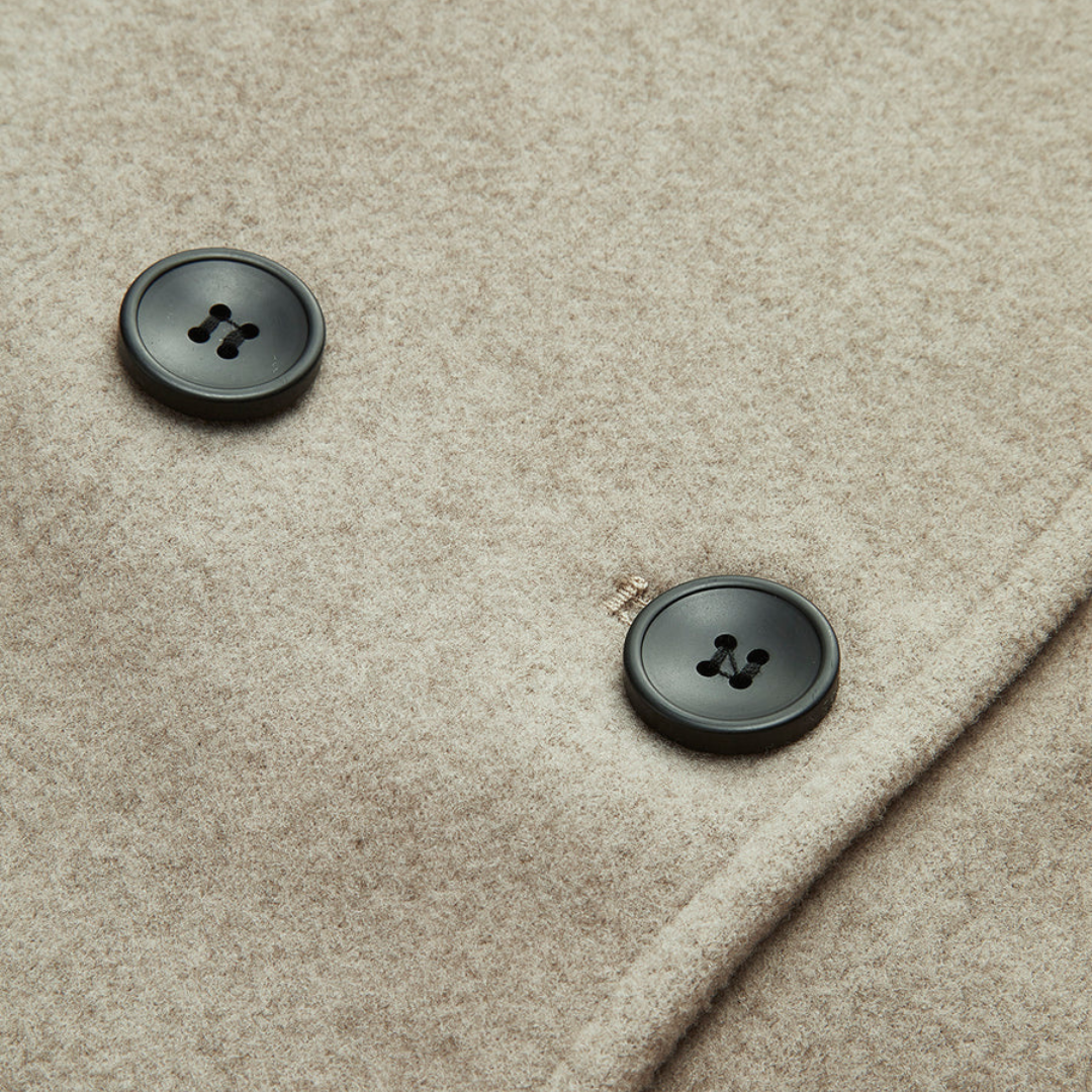 Women’s Double-Breasted Wool Coat