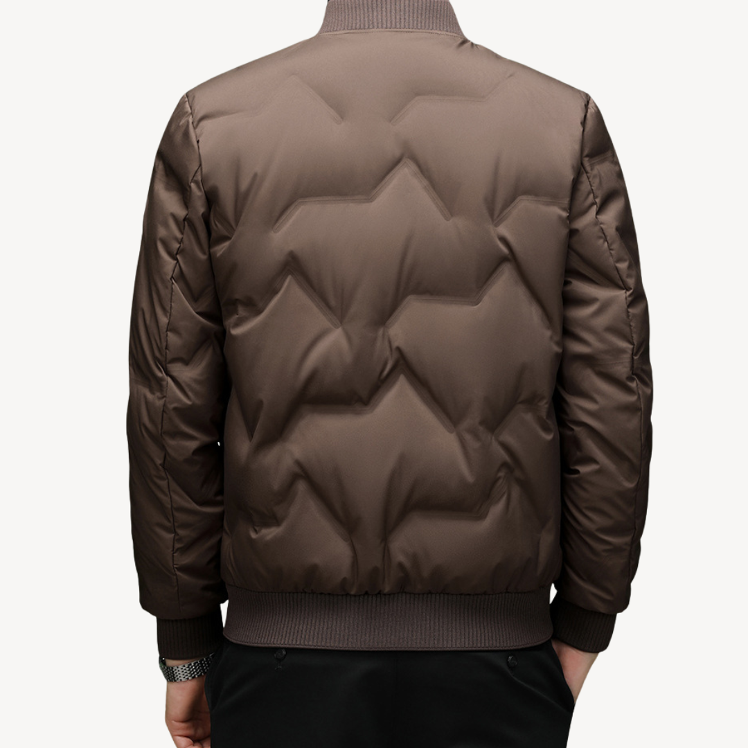 Men's Lightweight Puffer Bomber Jacket