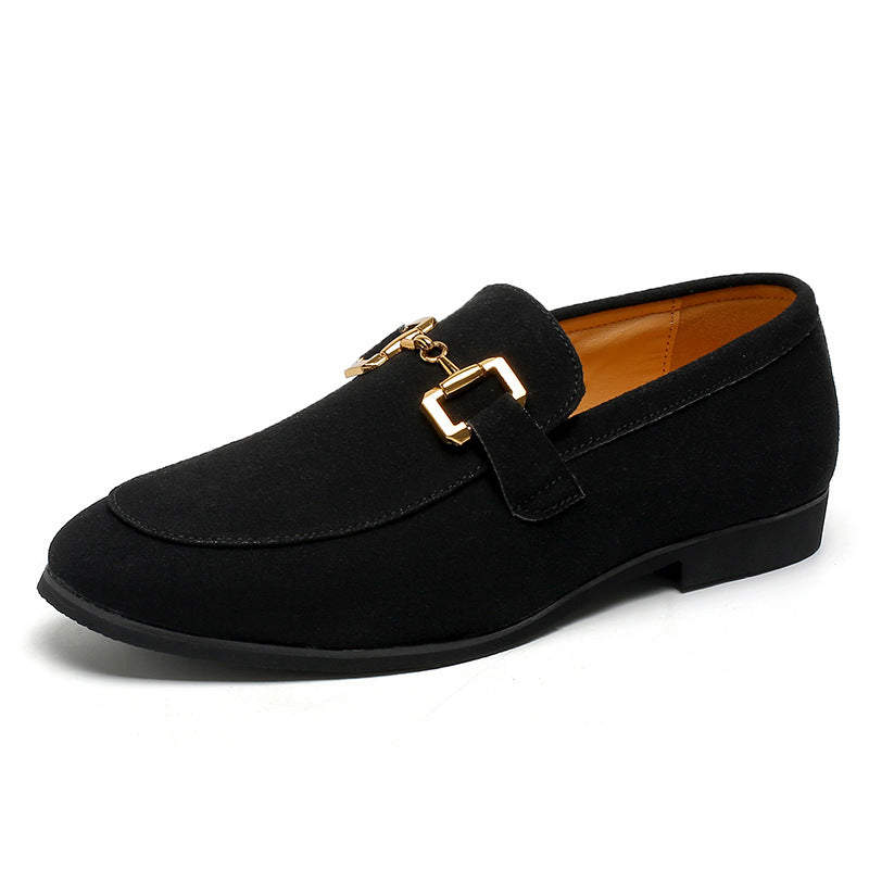 Classic Leather Slip On Shoes