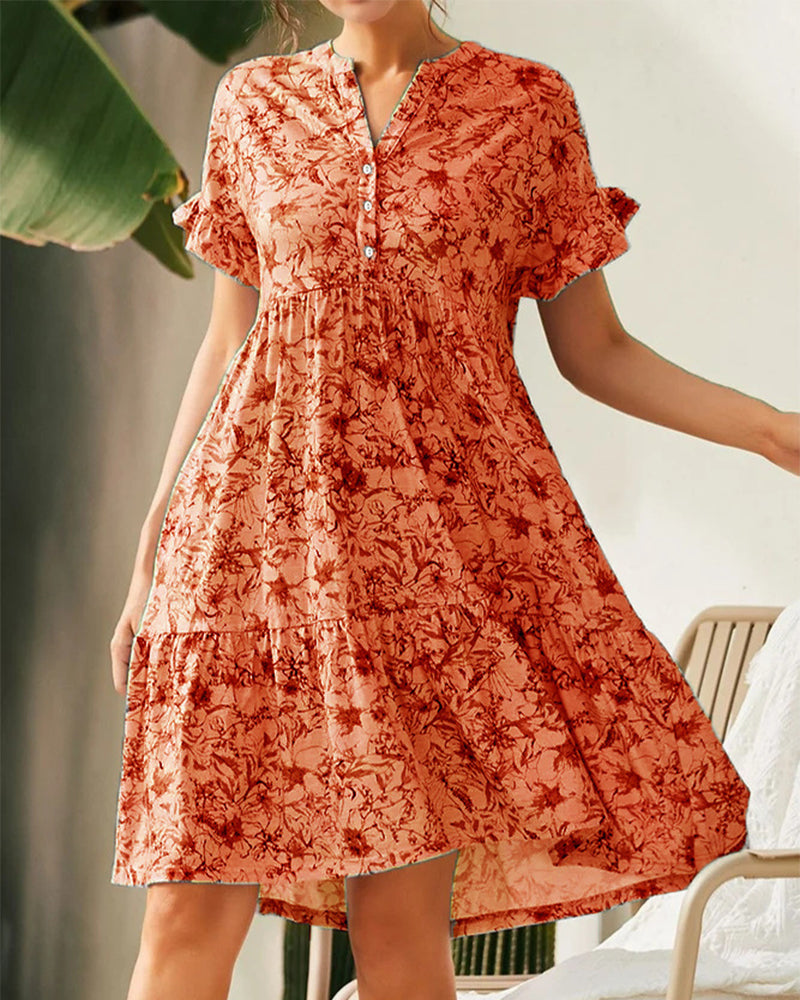 Women's Floral Sundress for Summer