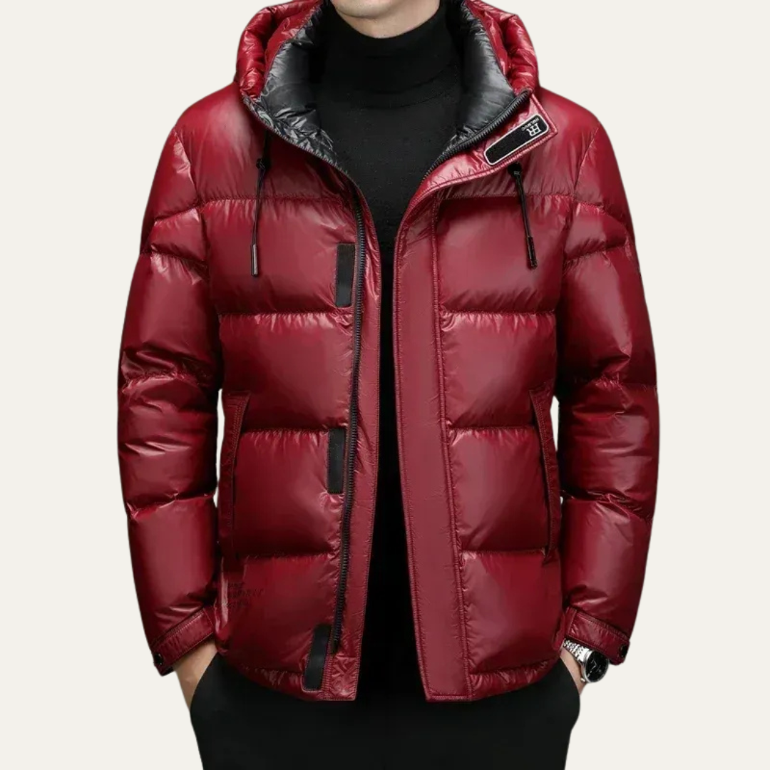 Men’s Hooded Puffer Insulated Jacket