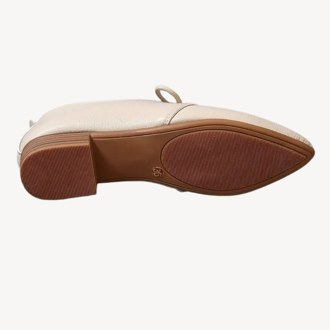Orthopedic Leather Flat Shoes for Women