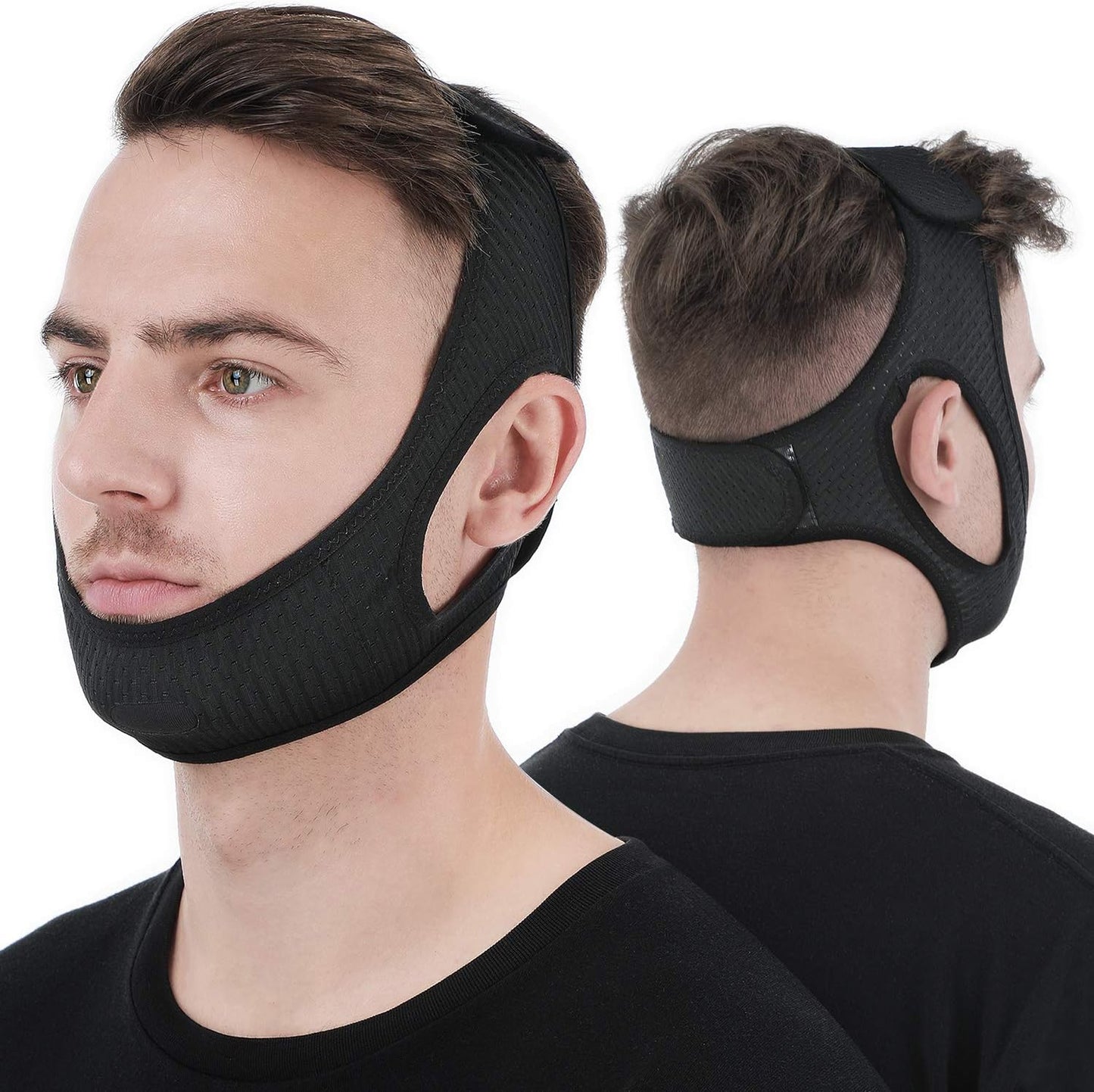 Anti Snore Chin Strap for Better Sleep - BritishElegance