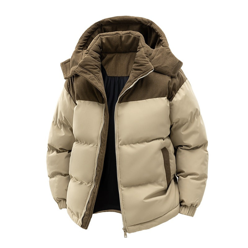 Warm Women's Quilted Corduroy Jacket