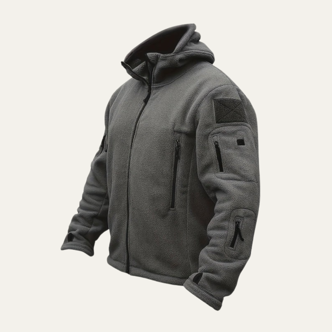Men’s Tactical Full-Zip Fleece Hoodie