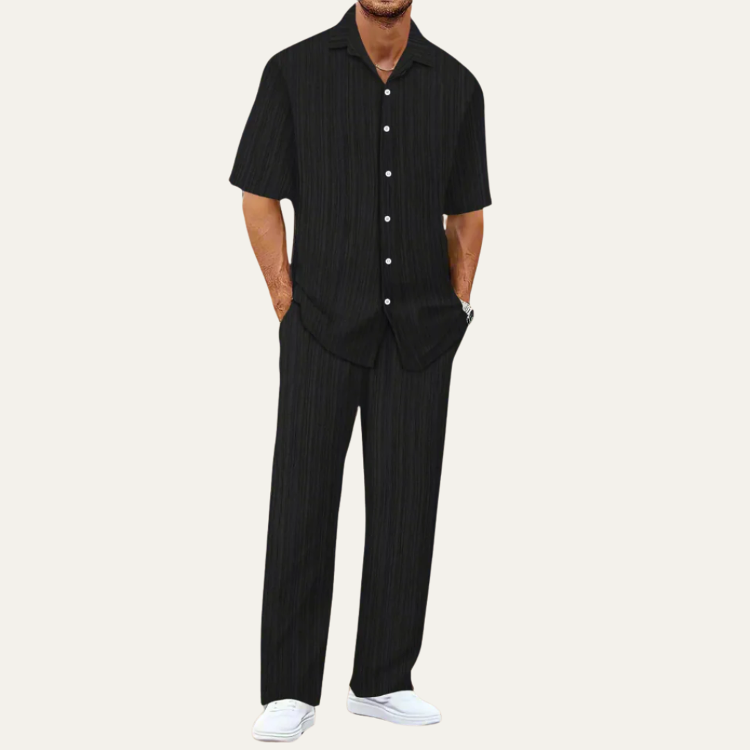 Men’s Relaxed Summer Outfit Matching Set