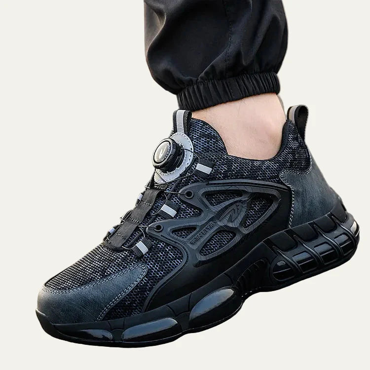 Men’s Futuristic Mesh Sneaker with Rotary Lacing System