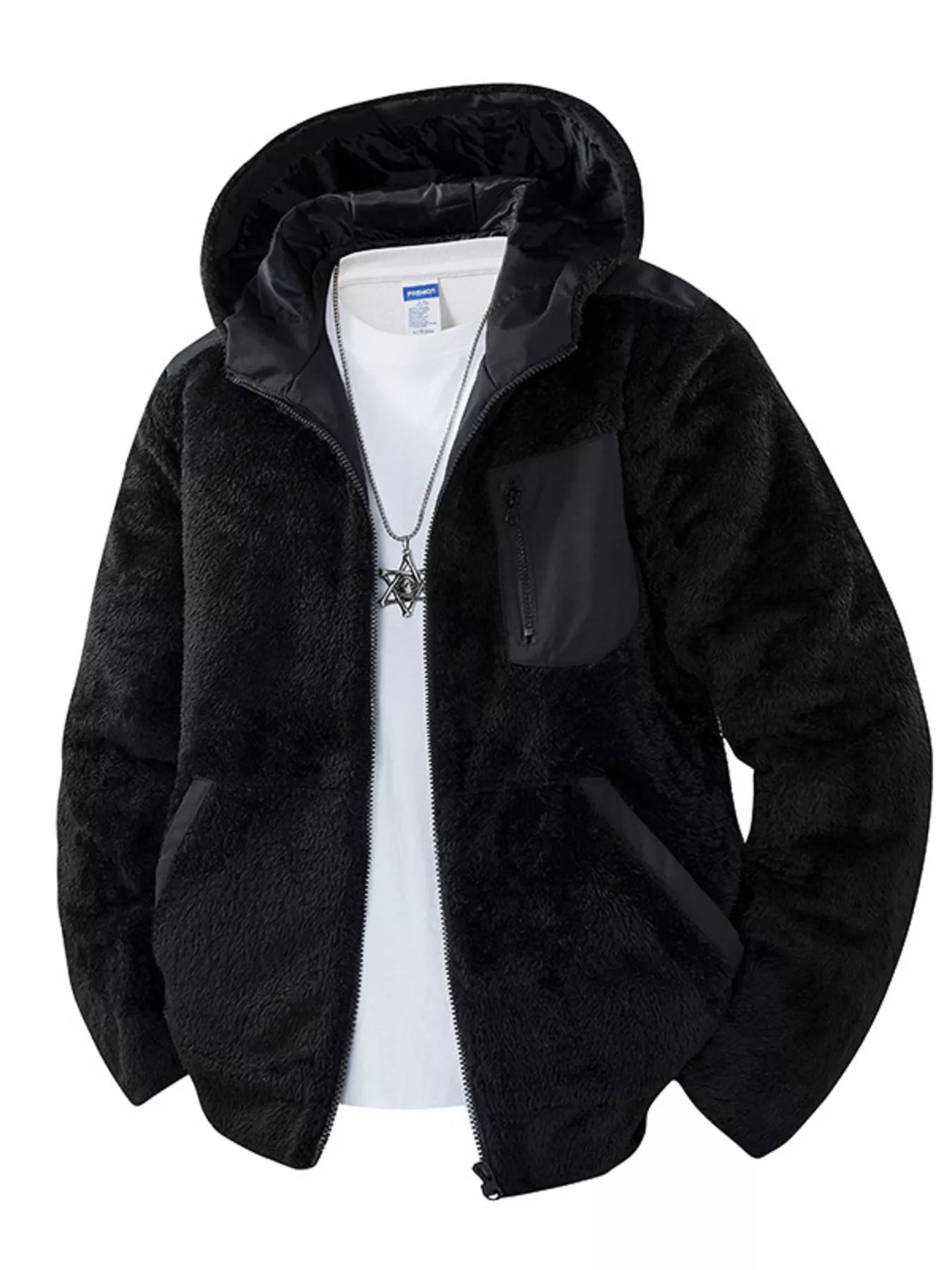 Warm Zipper Hoodie For Men