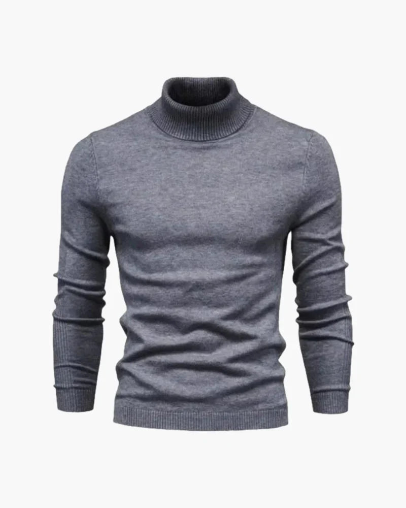 Men's Cozy Crew Neck Sweater - Warm Slim Fit