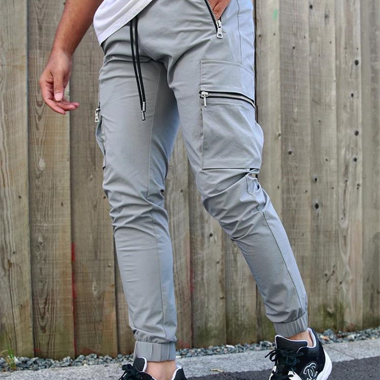 Men's Jacob Cargo Pants: Trendy Drawstring Style
