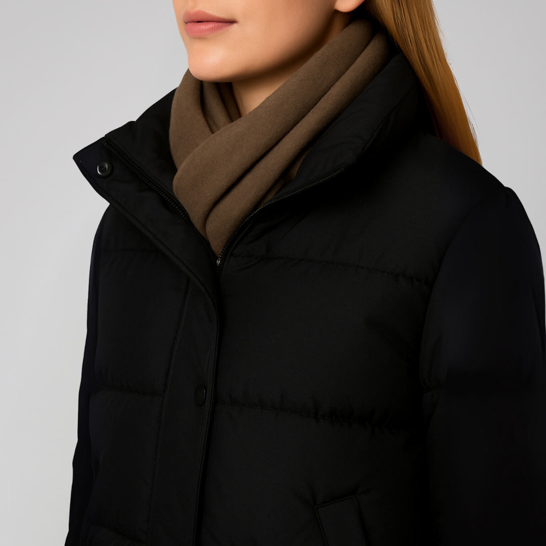 Yashi | Quilted Parka Jacket - Oversized Insulated Winter Outerwear for Women