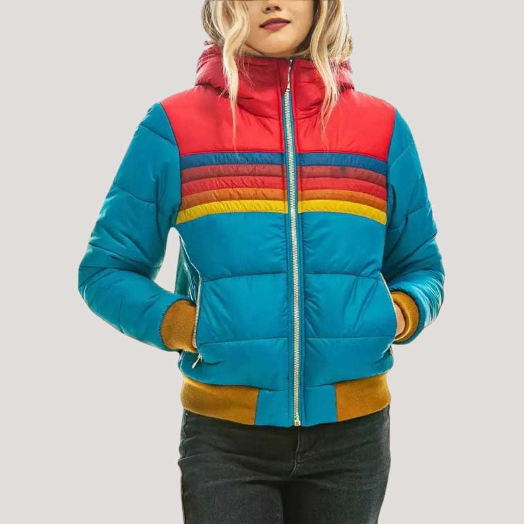Warm Women's Puffer Parka Coat