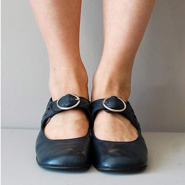 Opal orthopedic shoes: vintage round-toe style