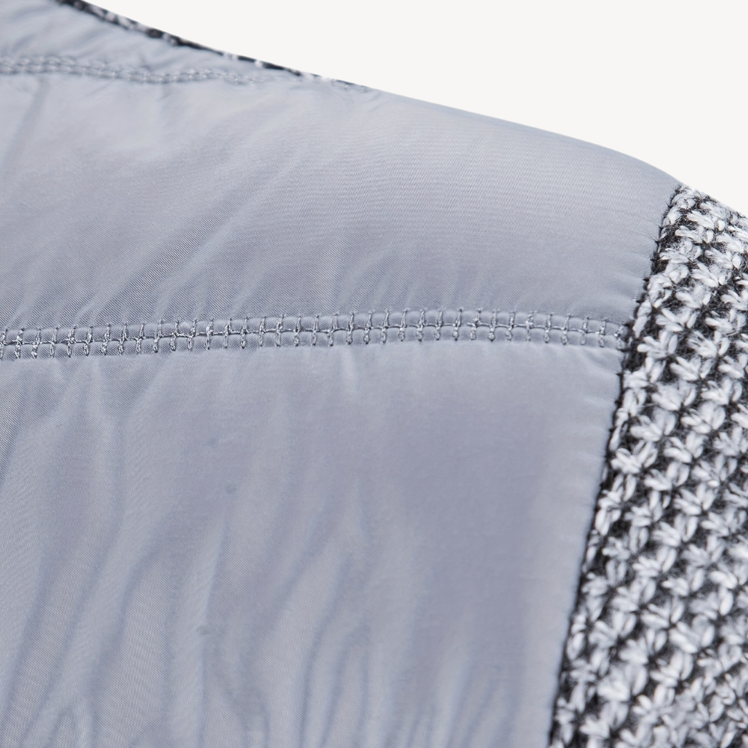 Men's Knitted Hybrid Puffer Jacket