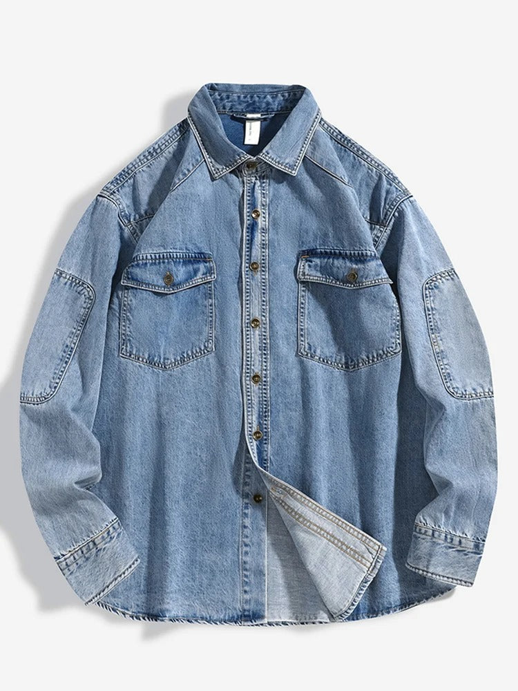 Casual Blue Jeans Shirt