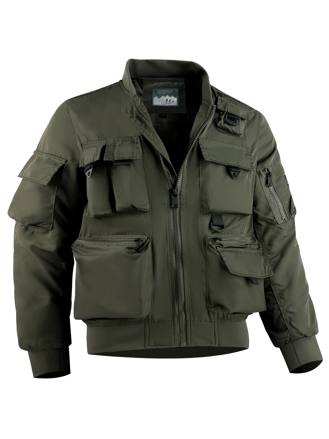 Waterproof Men's Tactical Jacket with Multiple Pockets