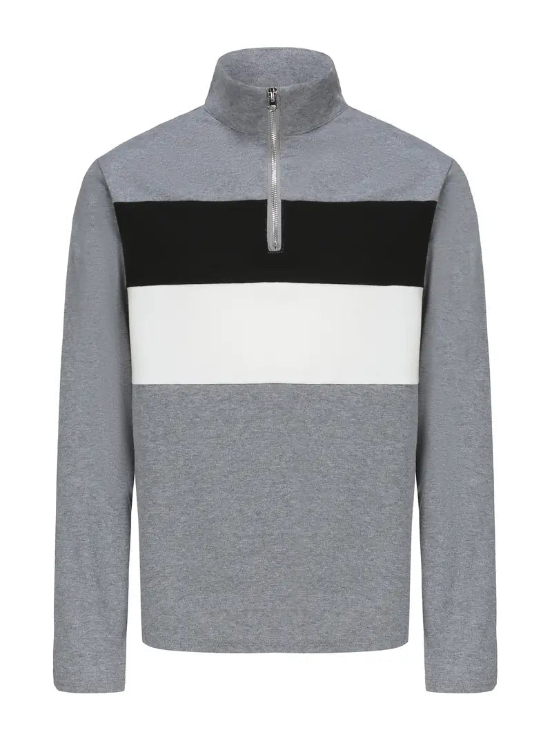 Classic Dark Blue Crew Neck Sweater