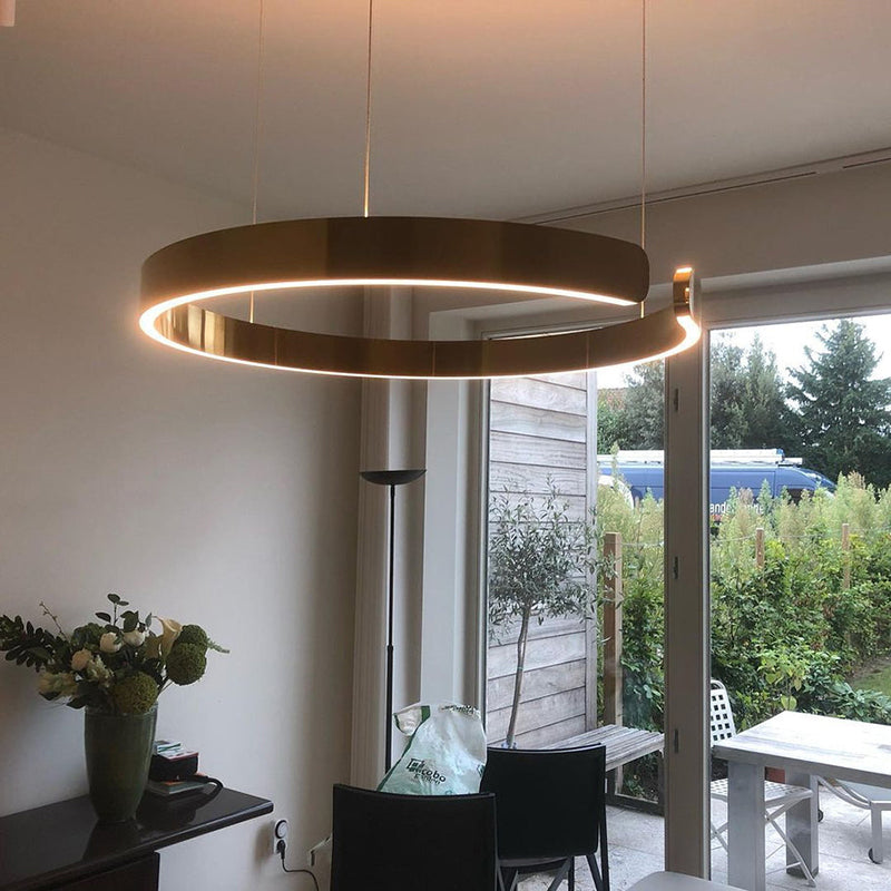 Bright Round LED Hanging Light for Home