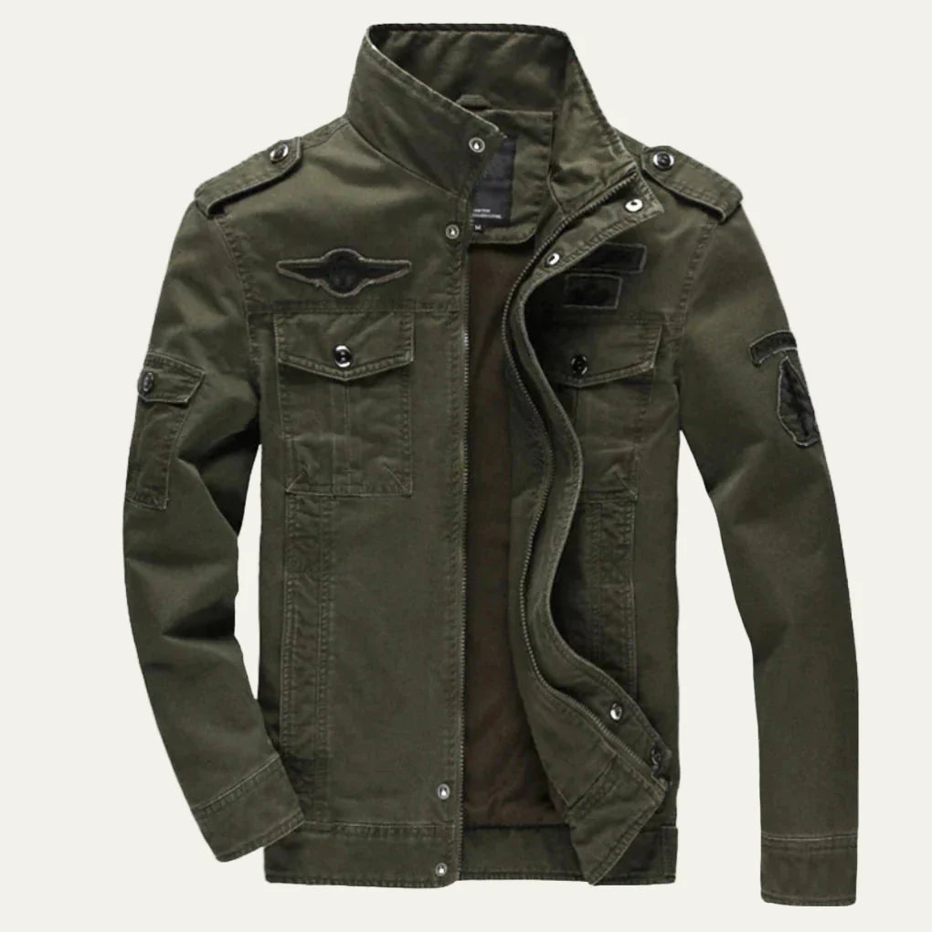 Men’s Classic Tailored Military Jacket