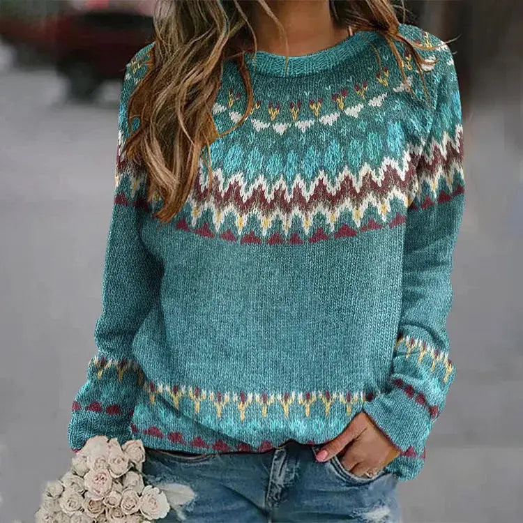 Mira | Cozy Nordic Knit Jumper