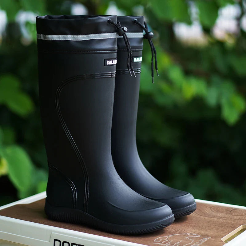 AquaGuard | Stylish Durable Waterproof Rubber Rain Boots for Women