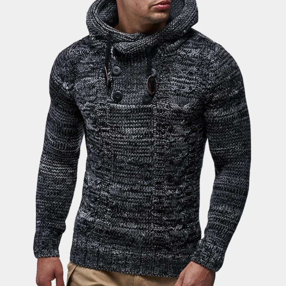Stylish men's BRUCE hoodie