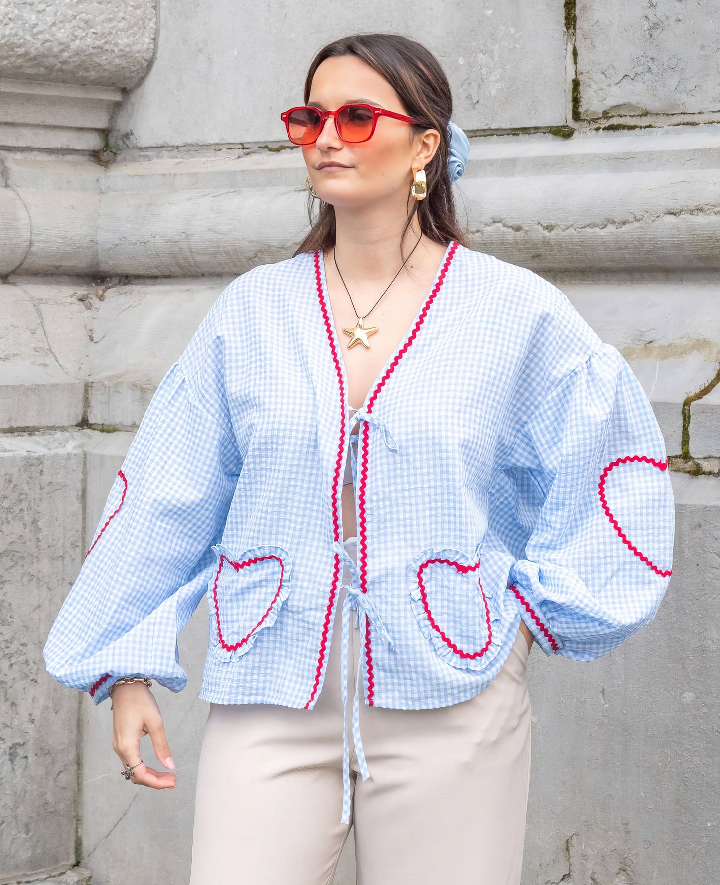 Beautiful Love Heart Top for Fashionable Ladies