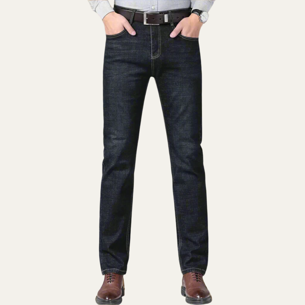 Men’s Stretch Straight Leg Denim Jeans