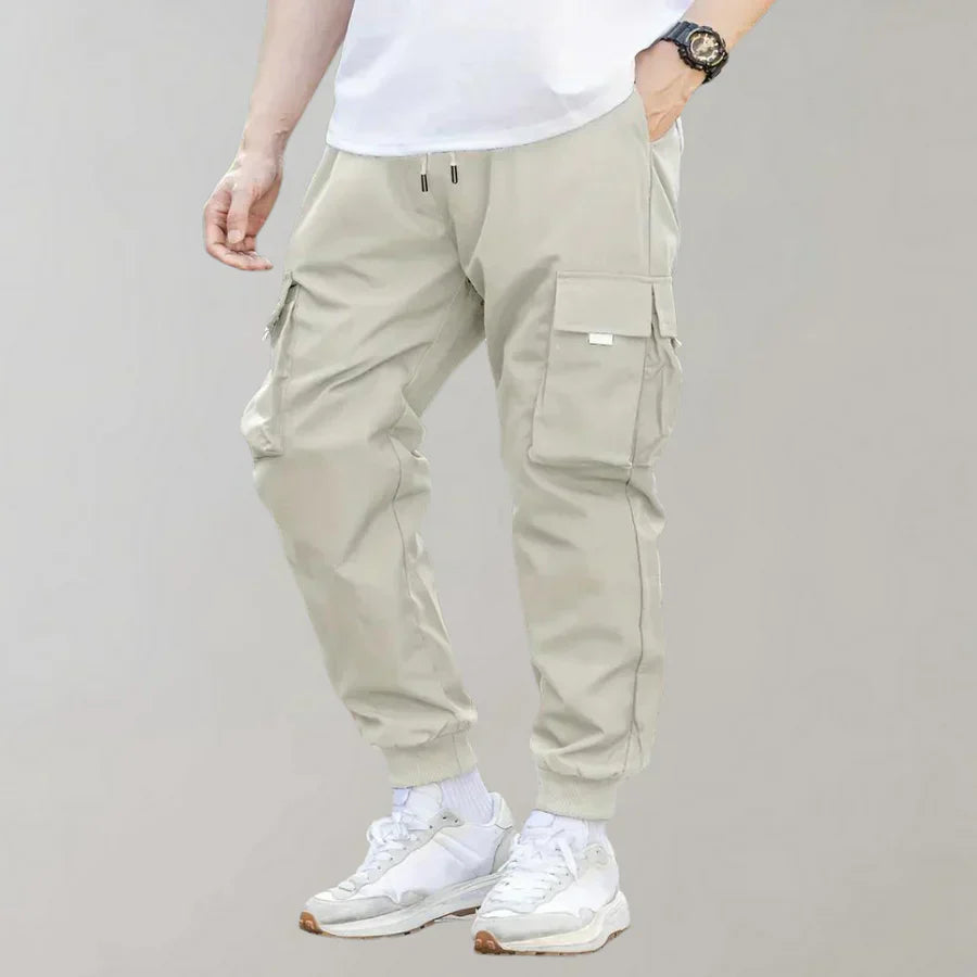 Stylish drawstring sweatpants with practical flap pockets by Anchor