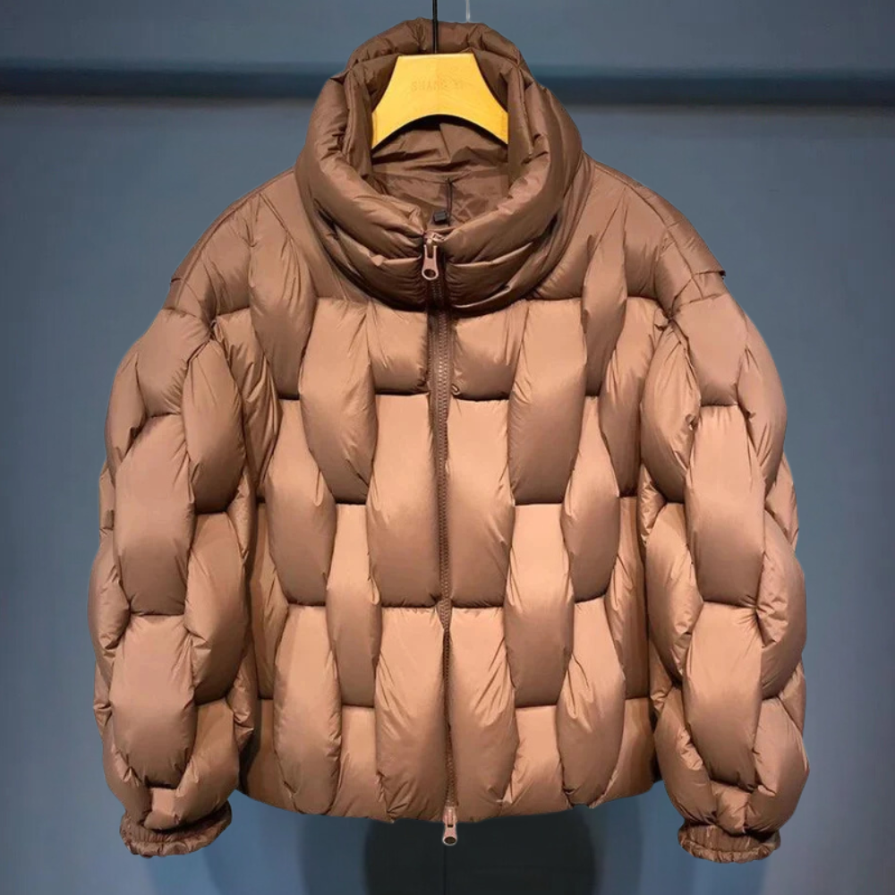Chritian: A stylish men's puffer jacket