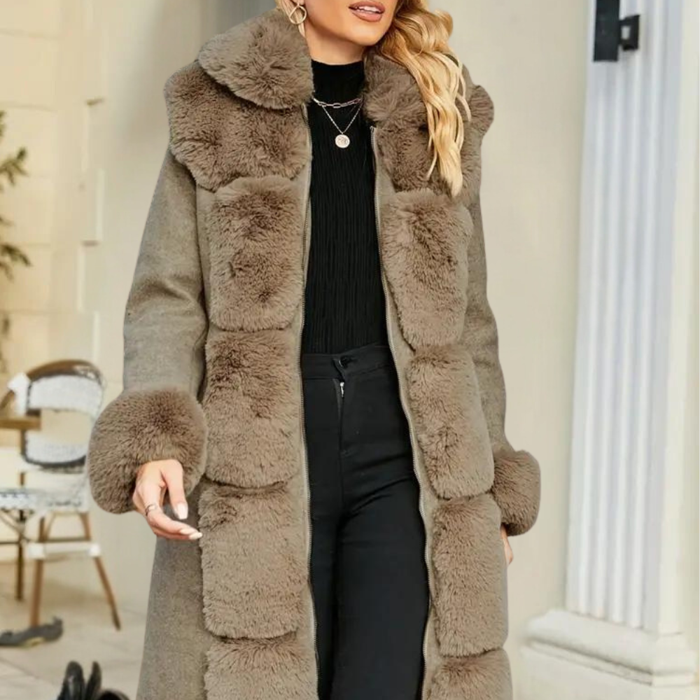 Christine | Women's Luxurious Plush Winter Coat