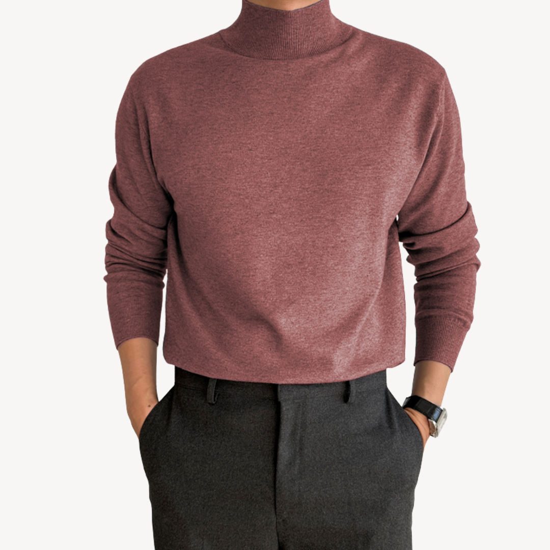 Men’s Classic Knit Turtleneck